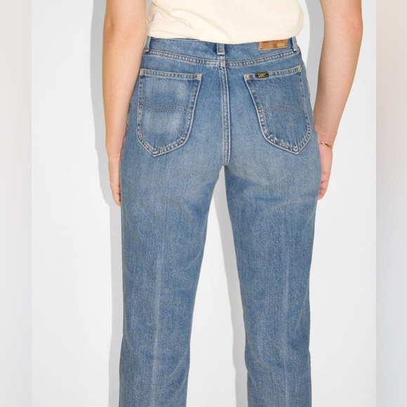 NWT Women’s Size 26 X 27 Lee Vintage Modern High Rise Straight Leg Ankle Jeans - Picture 4 of 14